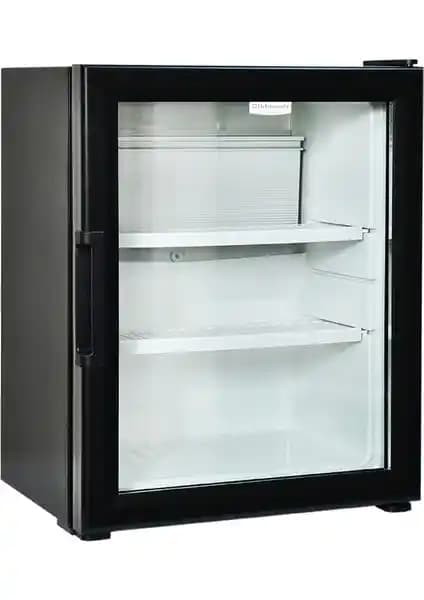 Elektromarla 40 Litre Siyah Cam Kapaklı Minibar Otel ve Konfor Çözümleri