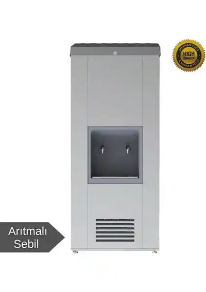 Evora Sanayi Tipi 100 Lt. Soğutmalı ve Arıtmalı Paslanmaz Çelik Endüstriyel Su Sebili