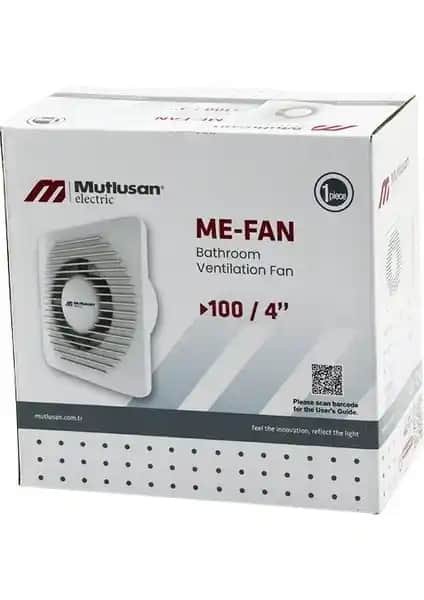 Me-Fan Banyo ve Tuvalet Havalandırma Aspiratörü Yüksek Performans ve Enerji Verimliliği İle Güçlü Çözüm