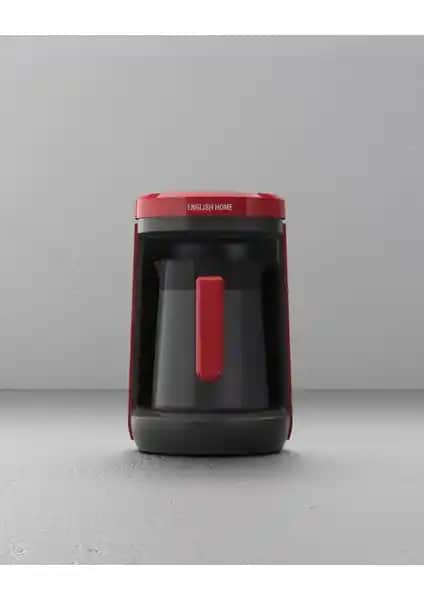 Modern ve fonksiyonel Türk kahvesi makinesi Berry rengi ile şık mutfaklara uygun