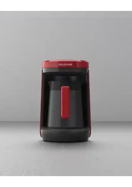 Modern ve fonksiyonel Türk kahvesi makinesi Berry rengi ile şık mutfaklara uygun
