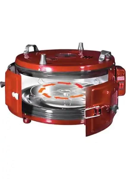 Şamdan 1004 Termostatlı Dönerli Davul Fırın: Hızlı ve Eşit Pişirme için Modern Mutfak Çözümü