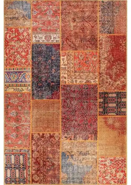 Artloop Patchwork Desenli Salon Halısı ile Konfor 4479 Modern Dokuma Halı Özellikleri