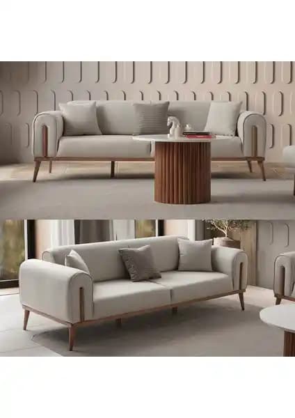 Edsy Home Riva 3'lü Koltuk ile ModaLife Eco Bohem Üçlü Koltuk: Tasarım ve Ölçüler