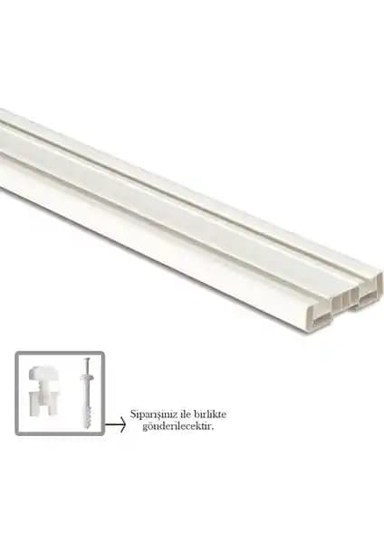 Fırat Perde Rayı Korniş 2 Raylı ile İzen Tek Kanallı Yan Çıtalı Alüminyum Karşılaştırması