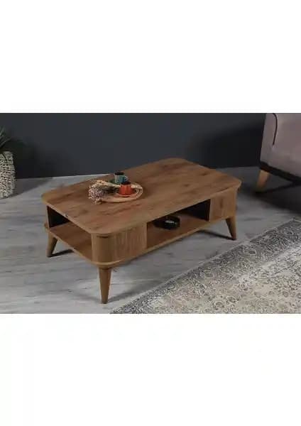 Kumsal Oval Kenar 100x60 vs Valensiya Orta Sehpa: Ceviz/Antrasit Karşılaştırması