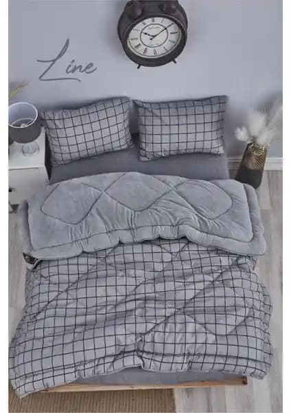 Marla Home Line Siyah-Gri Desenli ile Goldrise Melissa Yorgan Karşılaştırması