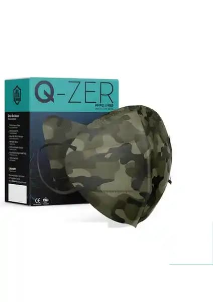 Medizer Qzer Yeşil Kamuflajlı FFP2 Maske ile Musk FFP3/N99 Maske Karşılaştırması
