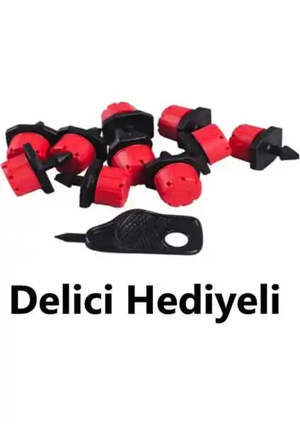 Mgf Plast Debi Ayarlı Hat Üstü Damlatıcı Meme ile Tecnoplastik Debi Ayarlı Kırmızı Damlatıcı Karşılaştırması