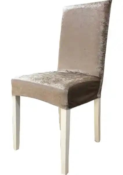 Sera Home İpek Kadife Likralı Sandalye Kılıfı ile Tuchmall Örtüsü Karşılaştırması