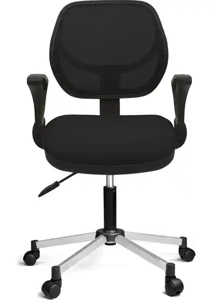 Türksit 804 ile 817 File Çalışma Koltuğu Krom Ayak Siyah: Ergonomi ve Malzeme Kalitesi