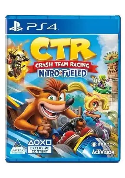 Activision Crash Team Racing Nitro Fueled PS4 Oyunu: Yüksek Tempolu Yarış Deneyimi ve Çok Oyunculu Eğlence