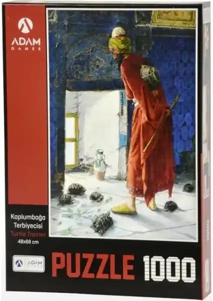Adam Games Kaplumbağa Terbiyecisi 1000 Parça Puzzle Doğa ve Hayvan Temasıyla Detaylı ve Kaliteli