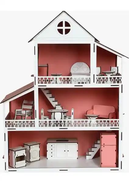 Ahşap Oyun Evi Villa Sapanca: Güvenli ve Estetik Çok Katlı Çocuk Oyun Evi