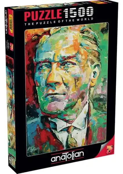 Anadolu'nun Kültürel Mirasını Yansıtan 1500 Parçalık Atatürk Puzzle Çalışması