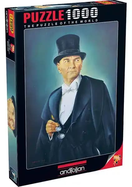 Anatolian 1000 Parçalık Mustafa Kemal Atatürk Temalı Puzzle - Yüksek Kalite ve Detaylı Tasarım