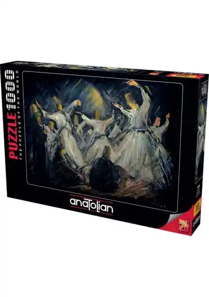 Anatolian 1000 Parçalık Puzzle - Dervişler 1092 Türkiye Üretimi Detaylı ve Zorluk Seviyesi Yüksek Puzzle