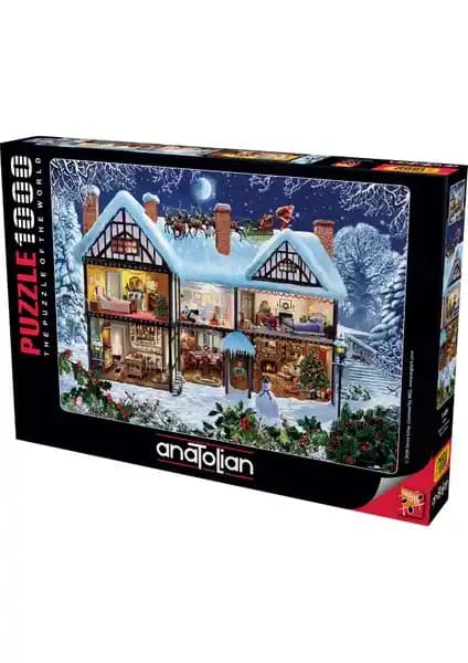 Anatolian 1000 Parçalık Yılbaşı Puzzle ile Eğlence ve Zihinsel Gelişim Fırsatı