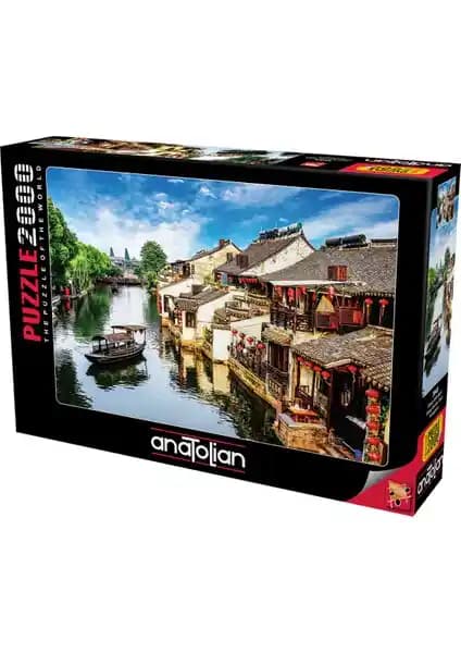 Anatolian 2000 Parçalık Puzzle Xitang Antik Şehri Detaylı İnceleme ve Özellikleri