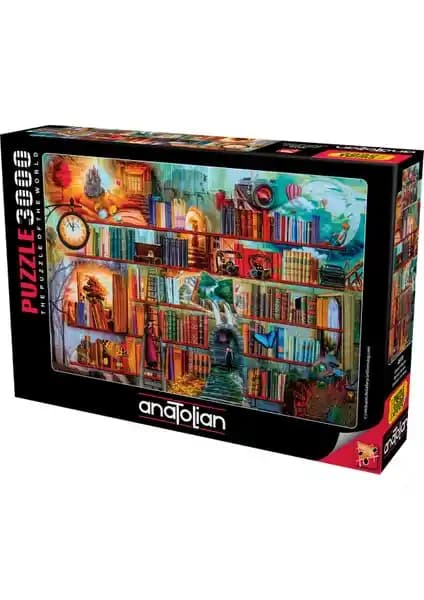 Anatolian 3000 Parçalık Gizemli Kitaplık Puzzle Detaylı İnceleme ve Özellikleri