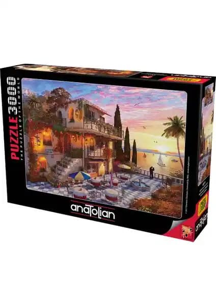 Anatolian 3000 Parçalık Puzzle Akdeniz Temalı Zihin ve Aile Aktivitesi