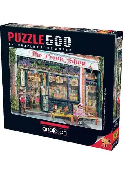 Anatolian 500 Parçalık Puzzle Çocuklar ve Aileler İçin Eğlenceli ve Öğretici Bir Zeka Oyunu