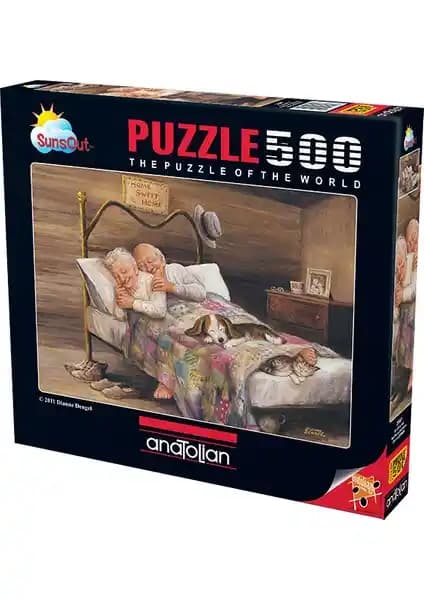 Anatolian 500 Parçalık Puzzle Ev Temasıyla Zihni Canlandıran Kaliteli Ürün