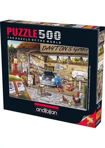Anatolian 500 Parçalık Puzzle: Türkiye'de Üretilmiş Zeka ve Eğlence Aracı