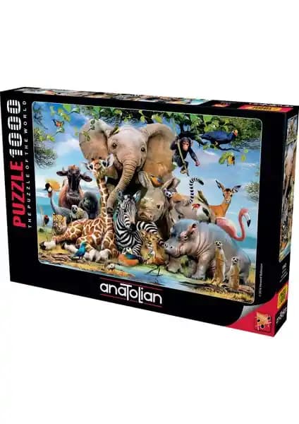 Anatolian Gülümse 1043 1000 Parçalık Puzzle Zihin Gelişimi ve Eğlence İçin Uygun