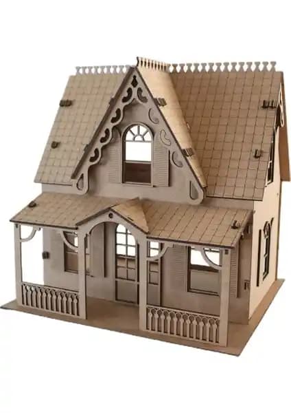 Anne Shirley Ev Modeli 3D Ahşap Puzzle - Yaratıcılığı Destekleyen Eğitici Ürün