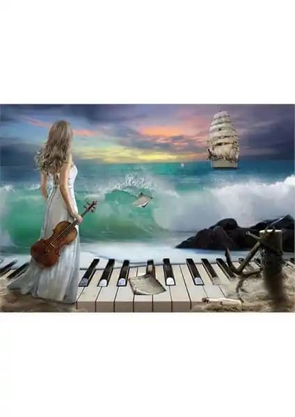 Art Puzzle 1000 Parça Deniz Senfonisi - Yüksek Kaliteli ve Dekoratif Puzzle Deneyimi