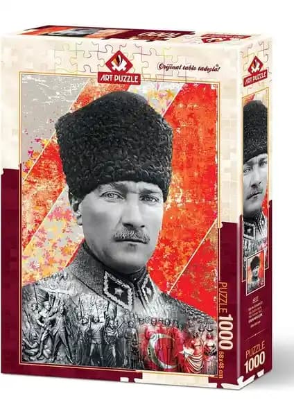 Art Puzzle 1000 Parça Puzzle Ata'm İzindeyiz Zihni Geliştirici ve Estetik Bir Seçenek