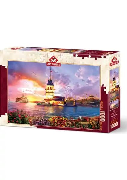Art Puzzle 1000 Parça Puzzle: Kız Kulesi ile Zeka ve Estetik Gelişimi
