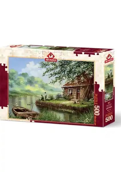 Art Puzzle Akşam Oltası 500 Parça Puzzle Yüksek Kalite ve Detaylı Tasarım