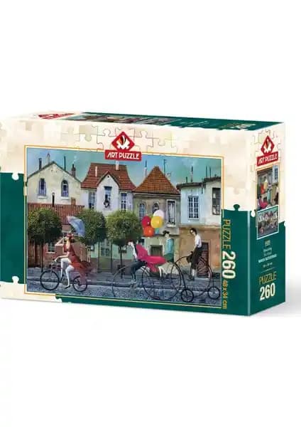 Art Puzzle Tek Pedal 260 Parça Çocuk Puzzle - Zeka Gelişimi ve Eğlence İçin Uygun