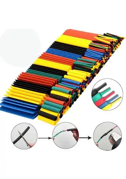 Beeneo 328 Parça Isı Shrink Boru Seti Kablo Yalıtımı ve Koruma Çözümü