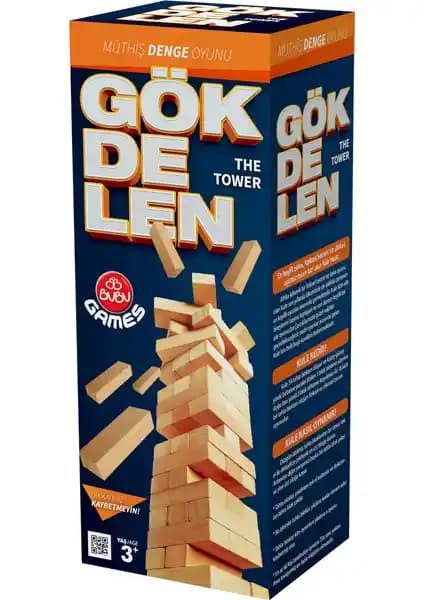 Bubu Gökdelen-Jenga Ahşap Denge Oyunu: Strateji ve Eğlence İçin Kaliteli Seçenek