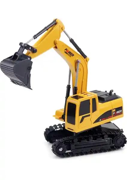 Buyfun 1/24 RC Ekskavatör İnşaat Aracı Modeli Detaylı ve Gerçekçi Tasarım