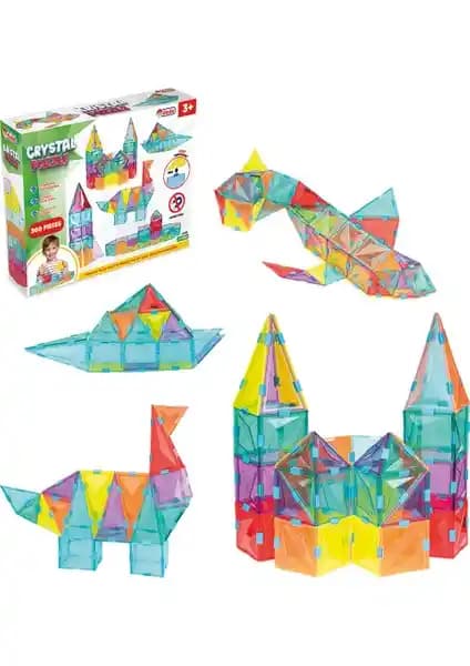 Dede Kristal Puzzle 300 Parça Çocuklar İçin Yaratıcılık ve Motor Becerilerini Geliştiren Oyun