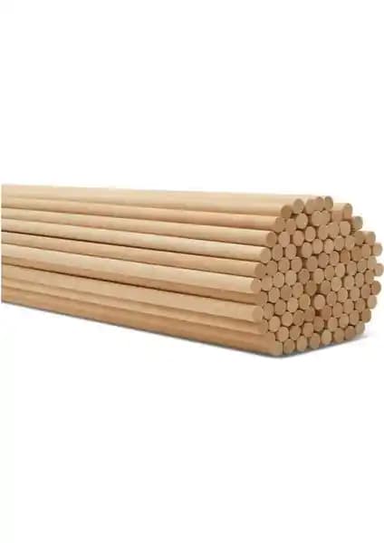 Değerli Hobi Yuvarlak Bambu Ahşap Çubuklar: Çok Amaçlı ve Doğal Malzeme Seçeneği