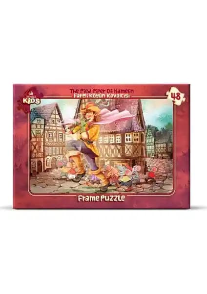 Fareli Köyün Kavalcısı Temalı Çocuk Puzzle Ürünü Güvenli ve Eğitici Oyun Deneyimi