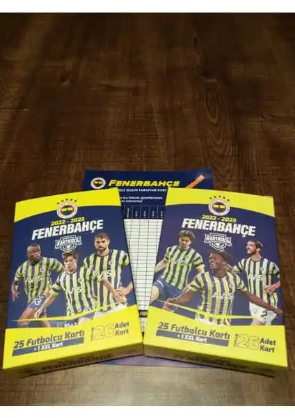 Fenerbahçe 2022-2023 Sezonu Lisanslı Futbol Kartları Koleksiyonu ve Özellikleri