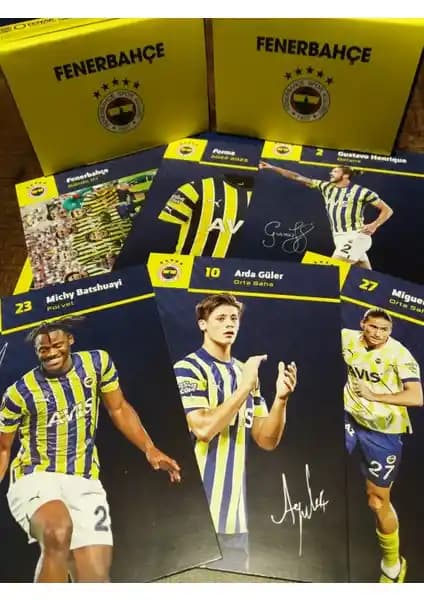 Fenerbahçe Taraftarları İçin Odyak Kart Fb 2022-2023 Sürpriz İmzalı Sezon Koleksiyon Kartları