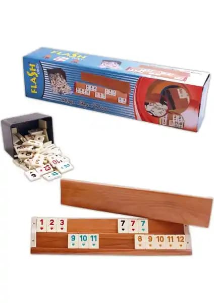 Flash Ahşap Okey Takımı: Dayanıklı ve Renkli Tasarımıyla Kaliteli Eğlence