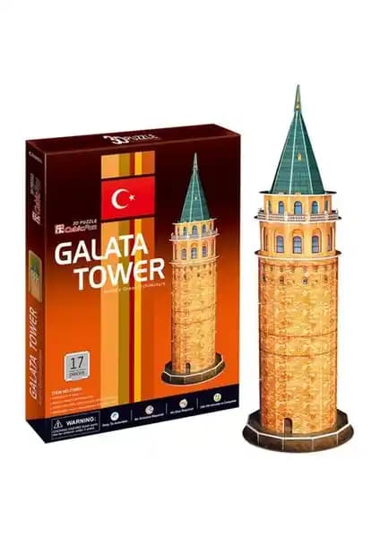 Galata Kulesi 3D Puzzle ile İstanbul'un Tarihi Simgesini Keşfedin