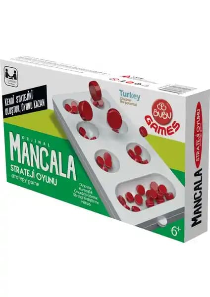 Geleneksel Zeka ve Strateji Becerilerini Geliştiren Bubu Plastik Mangala Oyunu