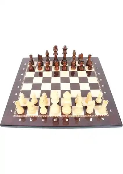 Gift Home Ahşap Satranç Takımı ve Ceviz Tahtası: Estetik ve Dayanıklı Klasik Masa Oyunu
