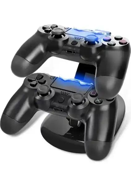 Hobimtek PS4 Dock Kol Şarj İstasyonu: Güç ve Estetiğin Birleştiği Modern Oyun Aksesuarı