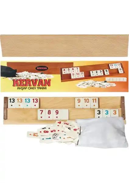 Kervan Ağaç Okey Takımı: Geleneksel Okey Oynamanın Modern ve Dayanıklı Yolu