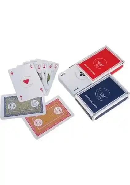 Kızılay KIZILAY A30 Profesyonel Dayanıklı Oyun Kartları Seti 108 Kartlı Kaliteli Tasarım